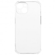 Fall Proof Cover for iPhone 15 Plus . Anti-Slip Soft TPU Shell Transparent Phone Back Cover