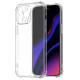 Θήκη Σιλικόνης TPU Ενισχυμένη στις Γωνίες για iPhone 15 Pro Max - Διάφανο Apple Θήκες Κινητών