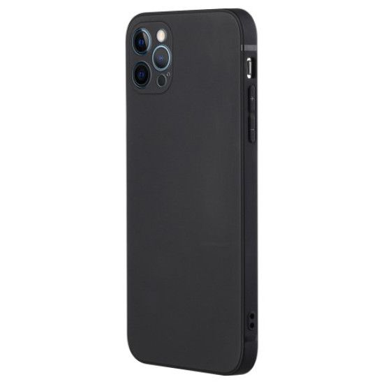 Phone Case for iPhone 15 Pro Max . Straight Edge Precise Cutout Protective TPU Cover - Black Apple Cases Mobile