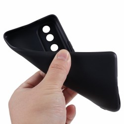 Θήκη Σιλικόνης TPU Ματ με Ακριβής Εφαρμογή στις Κάμερες για Honor 90 - Μαύρο Θήκη Σιλικόνης TPU Ματ με Ακριβής Εφαρμογή στις Κάμερες για Honor 90 - Μαύρο