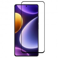 Σκληρυμένο Γυαλί (Tempered Glass) Προστασίας Οθόνης Πλήρης Κάλυψης για Xiaomi Poco F5 5G - Μαύρο