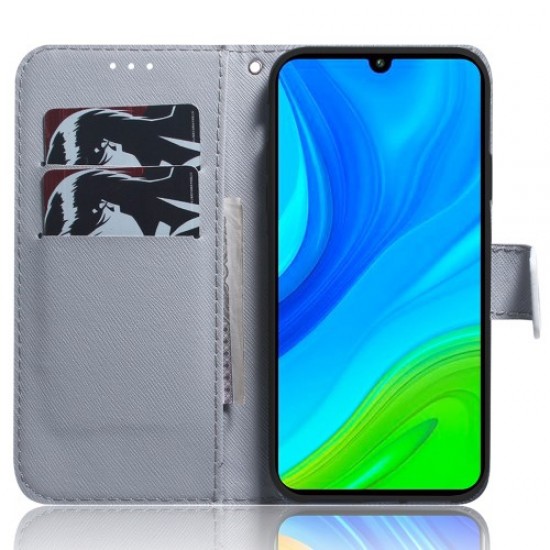 Flip PU Leather Case for Xiaomi Redmi Note 12S 4G Pattern Printing Stand Wallet Phone Cover - Apricot Flowers XIAOMI Cases Mobile