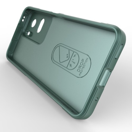 TPU Phone Case for Honor 90 Lite 5G Rugged Drop-proof Slim Phone Cover - Green Huawei Cases Mobile