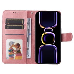 For Xiaomi Poco F5 Pro 5G / Redmi K60 Pro 5G / K60 5G Leather Shockproof Phone Case Calf Texture Stand Wallet Smartphone Cover - Pink For Xiaomi Poco F5 Pro 5G / Redmi K60 Pro 5G / K60 5G Leather Shockproof Phone Case Calf Texture Stand Wallet Smartphone Cover - Pink