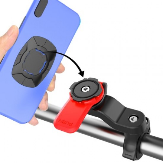 360 Degrees Rotatable Motorcycle Bike Handlebar Mount Phone Holder Detachable Bicycle Cellphone GPS Bracket Holders & Docks