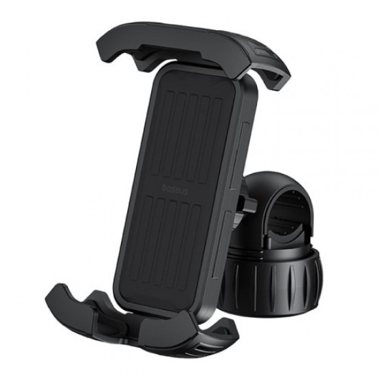 BASEUS QuickGo Series Bike Phone Mount Quick Release Cycling Holder for Bicycle. Motorcycle Tight Secure Phone Clamp Holders & Docks