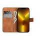 Tender Case Stand Wallet Phone Protective Cover For Xiaomi Redmi Note 12 Pro 5G / Poco X5 Pro 5G - Brown XIAOMI Cases Mobile