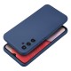 For Samsung Galaxy A54 5G Straight Edge Design TPU Phone Case Precise Cutout Camera Protection Cover - Dark Blue Samsung Cases Mobile