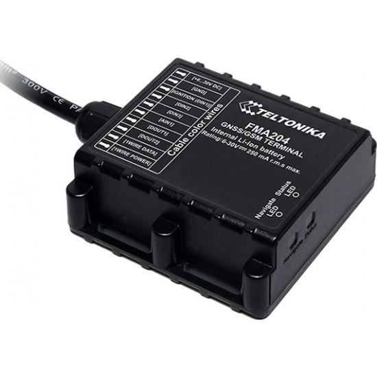 Teltonika GPS Tracker FMB204 GNSS / GPRS / GSM / Bluetooth for Cars/Trucks IP67 Gadgets - Toys - Hobby