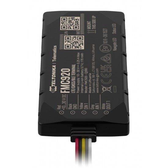 Teltonika OBD GPS Tracker FMC920 4G/LTE / Bluetooth / GNSS / GPRS / GSM for cars IP54 Gadgets - Toys - Hobby