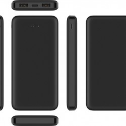 Veger VP1065 Power Bank 10000mAh with 2 USB-A - Black Veger VP1065 Power Bank 10000mAh with 2 USB-A - Black
