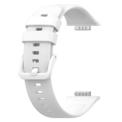 For Huawei Watch Fit 2 / Fit 2 Active / Classic / Elegant Silicone Watch Strap Soft Sport Replacement Watch Band - White For Huawei Watch Fit 2 / Fit 2 Active / Classic / Elegant Silicone Watch Strap Soft Sport Replacement Watch Band - White
