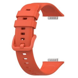 For Huawei Watch Fit 2 / Fit 2 Active / Classic / Elegant Silicone Watch Strap Soft Sport Replacement Watch Band - Orange For Huawei Watch Fit 2 / Fit 2 Active / Classic / Elegant Silicone Watch Strap Soft Sport Replacement Watch Band - Orange