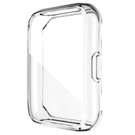 For Huawei Watch Fit 2 All-inclusive Shell Cover Soft TPU Scratch Resistant Electroplating Case - Transparent