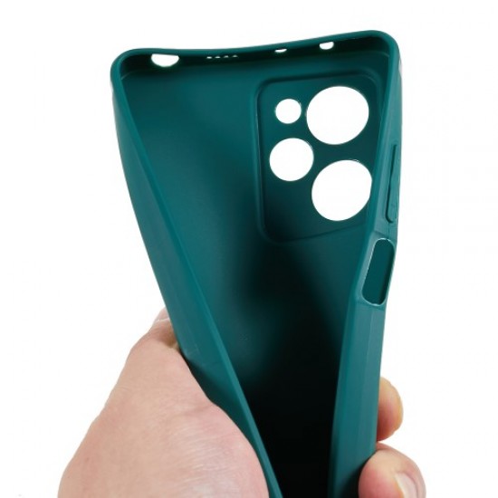 For Xiaomi Redmi Note 12 Pro Speed 5G / Poco X5 Pro 5G Straight Edge Design Soft TPU Phone Case Precise Cutout Cover - Army Green XIAOMI Cases Mobile