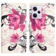 Wallet Phone Case for Xiaomi Redmi Note 12 Pro 5G / Note 12 Pro Speed 5G / Poco X5 Pro 5G . Pattern Printing PU Leather Stand Cover - Lotus XIAOMI Cases Mobile