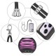 YB PC Series-4 Phone Case for Xiaomi Redmi Note 12 Pro 5G / Note 12 Pro Speed 5G / Poco X5 Pro 5G PC + TPU Anti-slip Cover with Long Lanyard - Black XIAOMI Cases Mobile