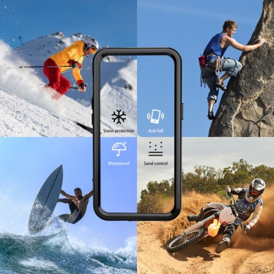 REDPEPPER FS Series For Samsung Galaxy S23 Ultra Waterproof Phone Case with Screen Protector P68 Full-Body Sturdy Cover [Support Fingerprint Unlock] Samsung Cases Mobile