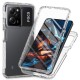Phone Case for Xiaomi Redmi Note 12 Pro 5G / Note 12 Pro Speed 5G / Poco X5 Pro 5G . PC + TPU Gradient Cover with PET Film - Transparent XIAOMI Cases Mobile