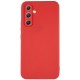 For Samsung Galaxy A34 5G Soft TPU Phone Case Straight Edge Precise Cutout Protective Cover - Red Samsung Cases Mobile