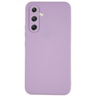 For Samsung Galaxy A34 5G Soft TPU Phone Case Straight Edge Precise Cutout Protective Cover - Purple