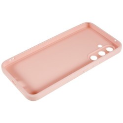 For Samsung Galaxy A34 5G Soft TPU Phone Case Straight Edge Precise Cutout Protective Cover - Pink For Samsung Galaxy A34 5G Soft TPU Phone Case Straight Edge Precise Cutout Protective Cover - Pink