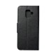 Fancy Book Wallet Stand Case for Samsung Galaxy A6 2018 - Black Samsung Cases Mobile