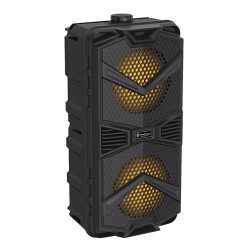 NEW RIXING NRG5501B Colorful Light Wireless Bluetooth Speaker 16W Stereo Sound Subwoofer Sound Box Supports FM Radio. TF Card. USB Flash Drives. AUX Line-in NEW RIXING NRG5501B Colorful Light Wireless Bluetooth Speaker 16W Stereo Sound Subwoofer Sound Box Supports FM Radio. TF Card. USB Flash Drives. AUX Line-in