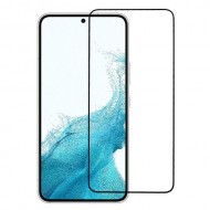 Σκληρυμένο Γυαλί (Tempered Glass) Προστασίας Οθόνης Πλήρης Κάλυψης για Samsung Galaxy S23 5G - Μαύρο (Fingerprint Unlock Version)