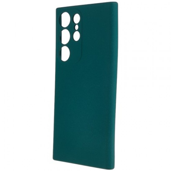 For Samsung Galaxy S23 Ultra Anti-Scratch Double-Sided Matte Case Soft TPU Camera Protection Phone Cover - Green Samsung Cases Mobile