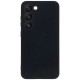 For Samsung Galaxy S23 Flexible TPU Camera Protection Phone Case Double-Sided Matte Anti-Fingerprint Cover - Black Samsung Cases Mobile