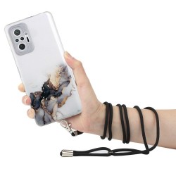 Marbling Design Soft TPU Case with Hanging Rope for Xiaomi Redmi Note 10 Pro - Style B Marbling Design Soft TPU Case with Hanging Rope for Xiaomi Redmi Note 10 Pro - Style B