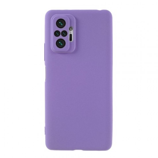 Anti-Scratch Double-sided Frosted TPU Phone Shell for Xiaomi Redmi Note 10 Pro - Purple XIAOMI Cases Mobile