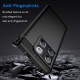 Carbon Fiber Texture Phone Case for OnePlus 10T 5G. Soft TPU Slim Fit Anti-dust Brushed Phone Cover - Black OnePlus Mobile Cases