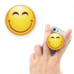 Βάση Στήριξης Κινητού στο Χέρι - Φατσούλα με Κλειστά Μεγάλα Μάτια