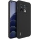 IMAK UC-4 Series Soft Case for OnePlus 10 Pro 5G. Straight Edge Scratch-resistant Drop-proof TPU Phone Cover - Black OnePlus Mobile Cases