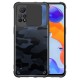 RZANTS For Xiaomi Redmi Note 11 Pro 5G (Qualcomm) / Note 11 Pro 4G (MediaTek) Slide Lens Protection Camouflage Pattern Case Soft TPU Hard Acrylic Impact-Resistant Cover - Black XIAOMI Cases Mobile