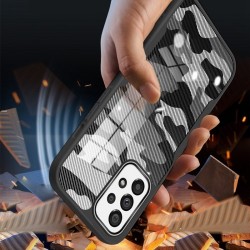 RZANTS Σκληρή Θήκη Πλάτης με Σιλικόνη Περιμετρικά Σχέδιο Καμουφλάζ για Samsung Galaxy A32 5G / M32 5G - Μαύρο RZANTS Σκληρή Θήκη Πλάτης με Σιλικόνη Περιμετρικά Σχέδιο Καμουφλάζ για Samsung Galaxy A32 5G / M32 5G - Μαύρο