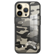 RZANTS For iPhone 13 Pro Max 6.7 inch Camouflage Design Back Shell Hard Acrylic Soft TPU Drop Protection Cover