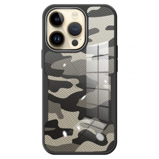 RZANTS For iPhone 13 Pro Max 6.7 inch Camouflage Design Back Shell Hard Acrylic Soft TPU Drop Protection Cover Apple Cases Mobile