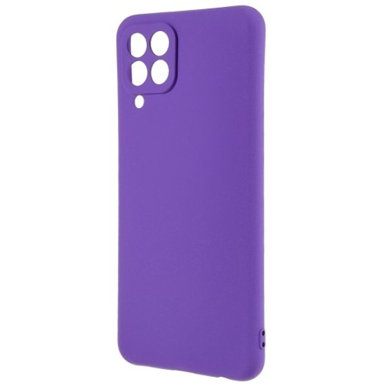 For Samsung Galaxy M33 5G (Global Version) Soft TPU Phone Cover Double-Sided Matte Anti-scratch Back Case - Purple Samsung Cases Mobile