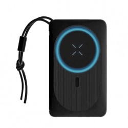 Veger W1151 MagOn Magnetic Wireless MagSafe Power Bank 10000mAh 15W USB-A USB-C Power Delivery / Quick Charge 3.0 - Black