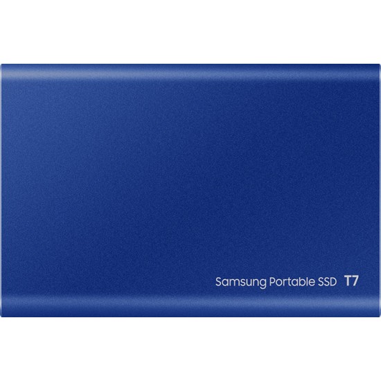 Samsung Portable SSD T7 USB-C / USB 3.2 500GB 2.5" - Indigo Blue Memory Cards & USB Sticks