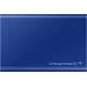 Samsung Portable SSD T7 USB-C / USB 3.2 500GB 2.5" - Indigo Blue Memory Cards & USB Sticks