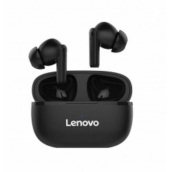 Lenovo HT05 In-ear Bluetooth Handsfree Ακουστικά με Θήκη Φόρτισης - Μαύρο