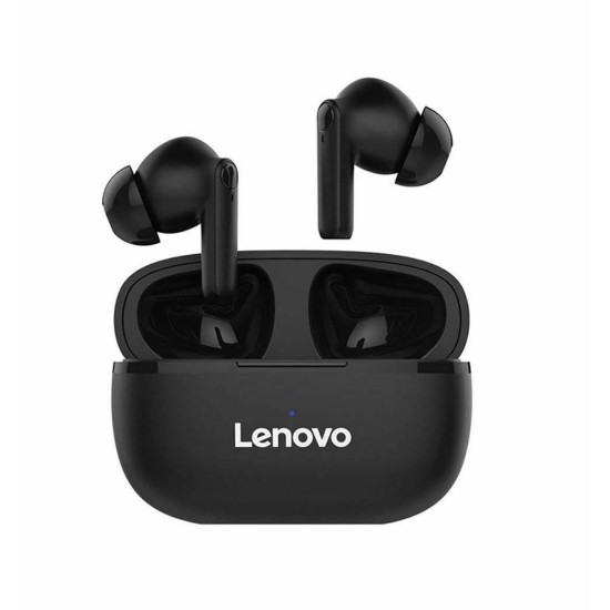 Lenovo HT05 In-ear Bluetooth Handsfree Ακουστικά με Θήκη Φόρτισης - Μαύρο Bluetooth Ακουστικά / Ηχεία