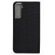 Sensitive Wallet Stand Design Cover Case for Samsung Galaxy S21 FE / S21 Fan Edition - Black Samsung Cases Mobile