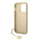 Guess 4G Charms Σκληρή Θήκη Πλάτης για iPhone 14 Pro - Καφέ Apple Θήκες Κινητών