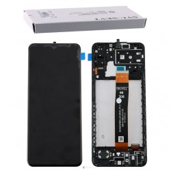 Γνήσια Samsung Οθόνη LCD και Μηχανισμός Αφής για Samsung Galaxy A13 5G SM-A136F - Μαύρο (GH82-29077A)