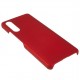 For Sony Xperia 10 IV Ultra-slim Mobile Phone Back Case Hard PC Glossy Surface Rubberized Cover - Red Sony Cases Mobile